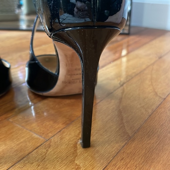 Classic Iconic Jimmy Choo Lancer Pointed Toe Patent Pumps Size 39 - Picture 5 of 10